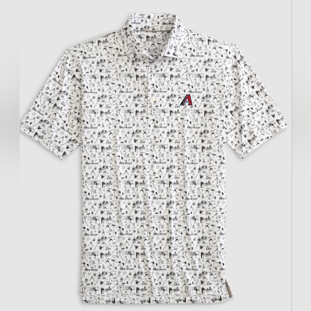NWT Arizona Diamondsbacks Polo Medium